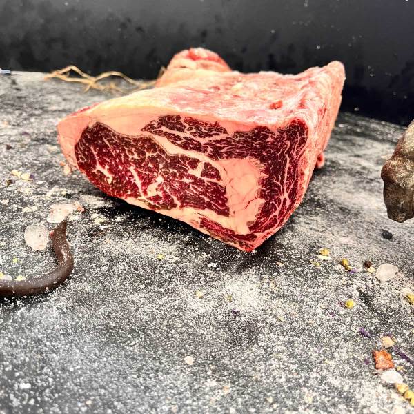 Antrikot Prime Plus + Mermer (1 Kg), BMS 8-9, Grade Quality A5 (1)