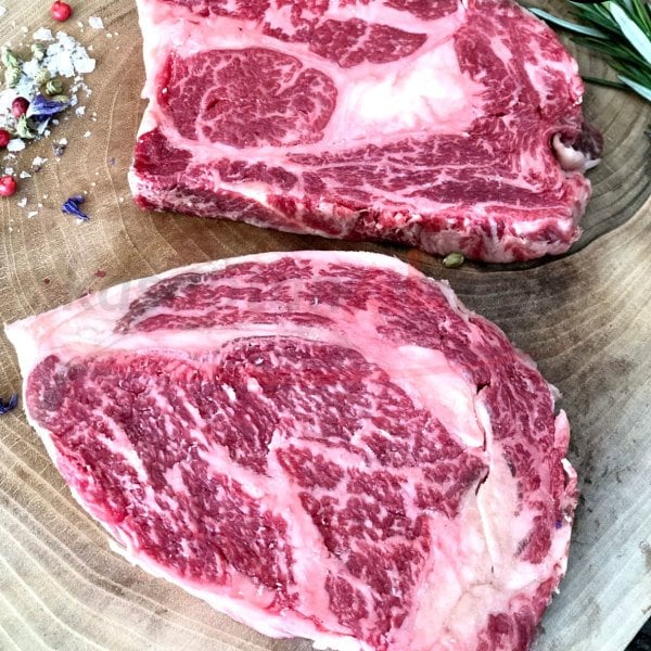 Antrikot Prime Plus + Mermer (1 Kg), BMS 8-9, Grade Quality A5 (1)